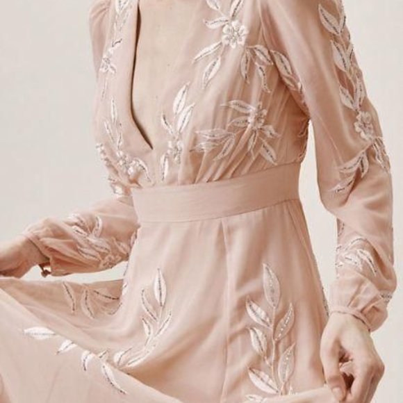 ISO BHLDN Belize dress in BLUSH - Picture 2 of 4